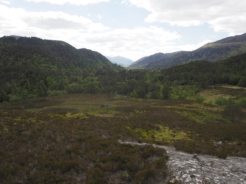 West in Glen Strathfarrar