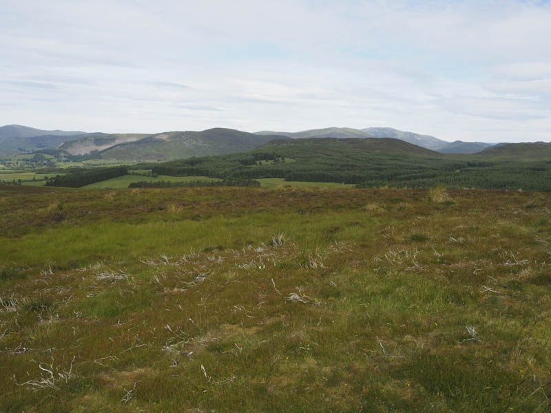 Creag an t-Sithein, Ben Vuirich and Beinn a' Ghlo