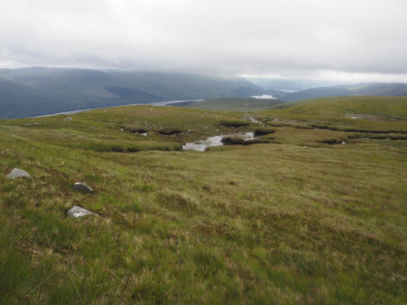 View back to east end of Loch Arkaig and the start