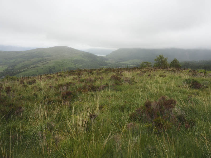 Ardsheal Hill and Beinn a' Bheithir in cloud