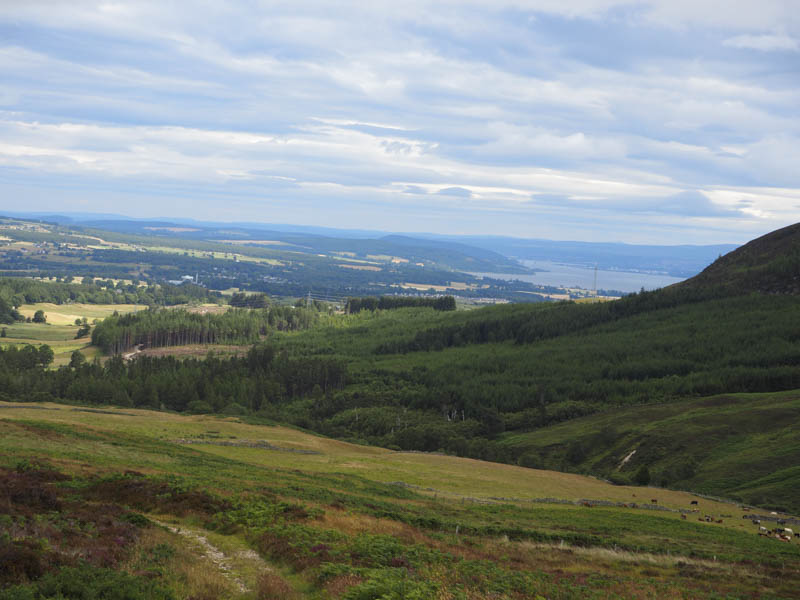Across Beauly Firth to Inverness - zoomed