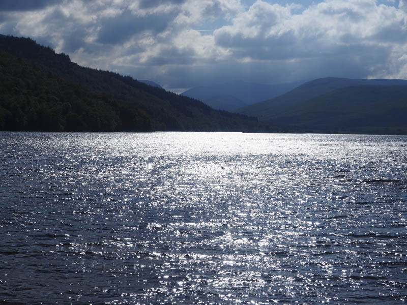 Loch Arkaig and Glen Mallie zoomed