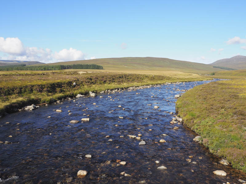 River Dee and Cairn Geldie