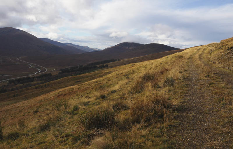 Glen Carron, Beinn na Feusaige and Carn Beag