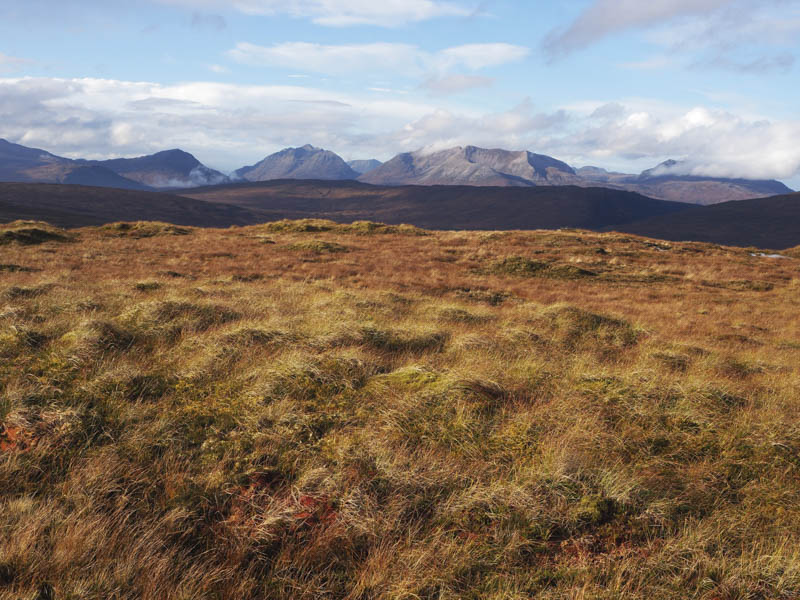 Sgurr Dubh, Liathach, Beinn Eighe and Meall a' Ghiuthais