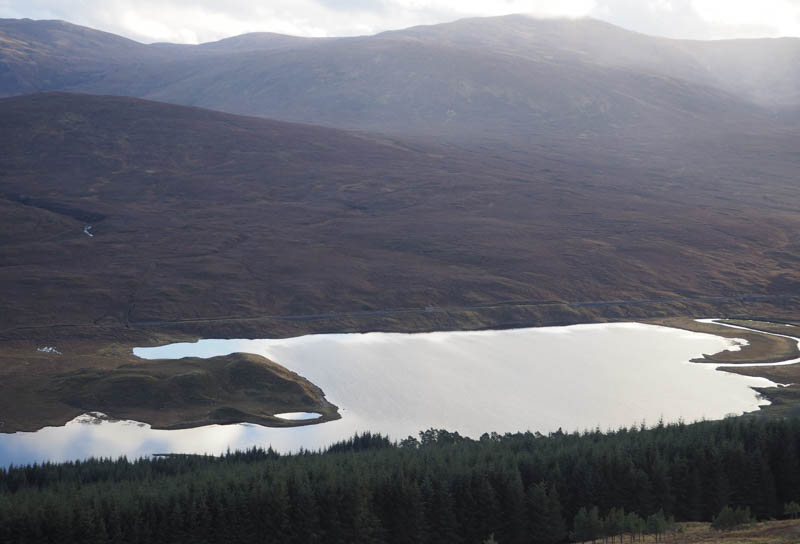 Loch Gowan and Achnasheen to Strathcarron rail line