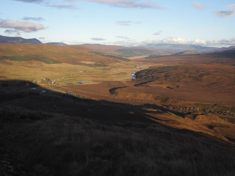 Achnasheen and Strath Bran on return