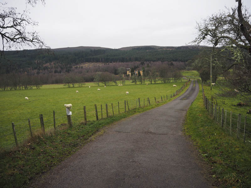 Route to Shewglie House and Farm
