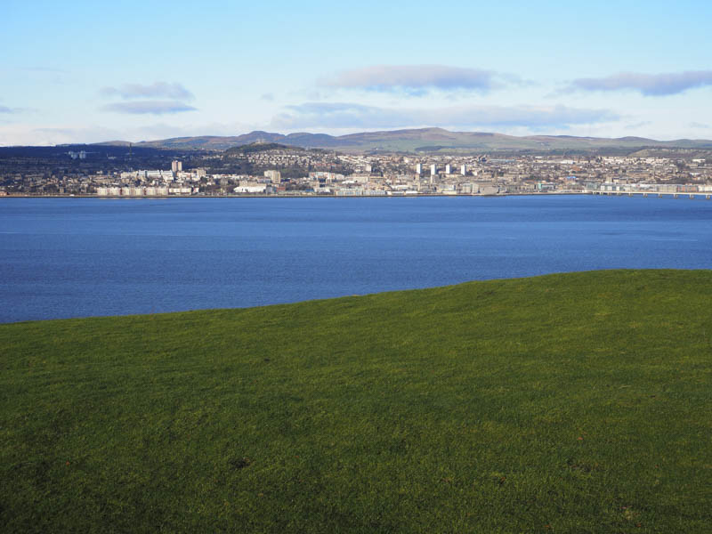 Across the Firth of Tay to the City of Dundee