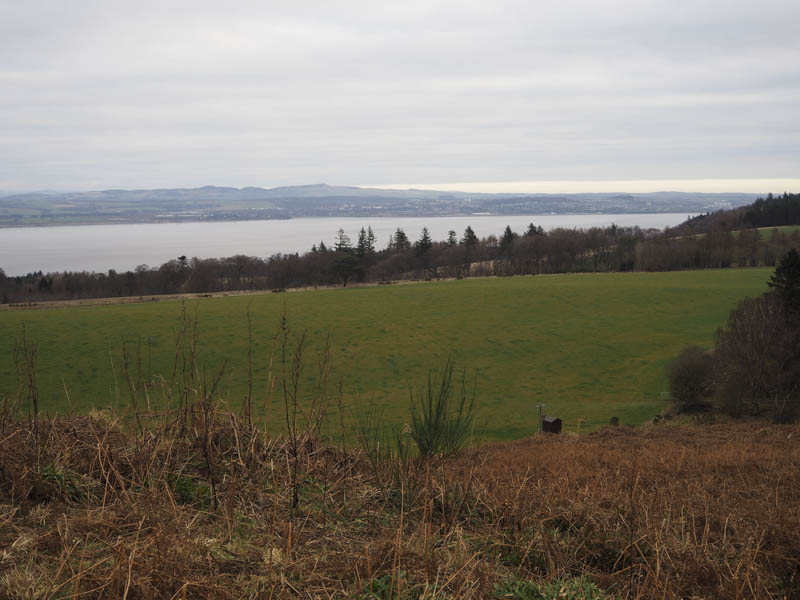 Firth of Tay, Dundee and the Sidlaw Hills
