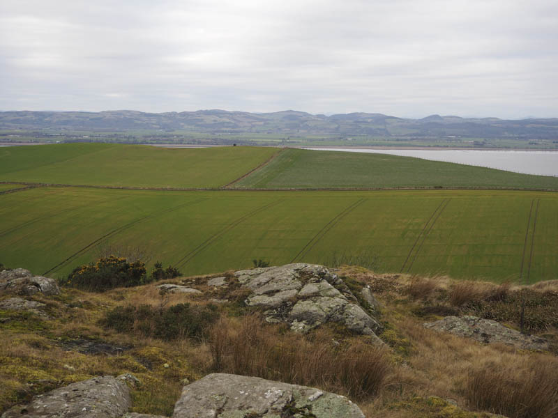 Across Firth of Tay to the Sidlaw Hills
