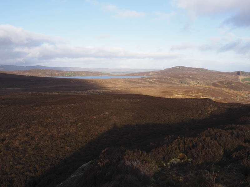 Loch Bruicheach and Meall Mor