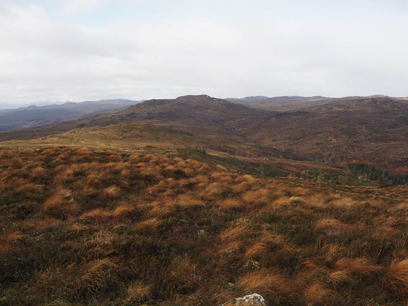 Meall Doire Bhrath and Carn Mor