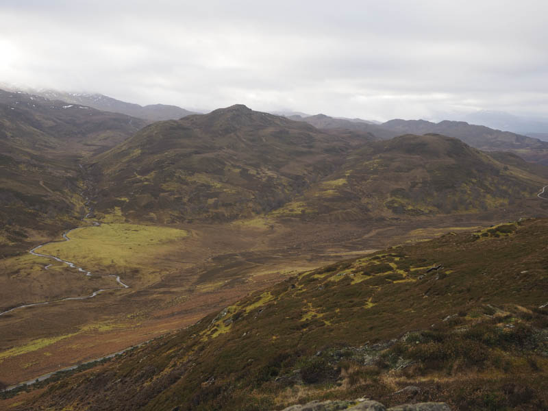 Carn Leitir an Lochain and Carn Clach nan Fearna