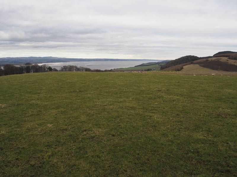 Firth of Tay, Sidlaw Hills and Dundee