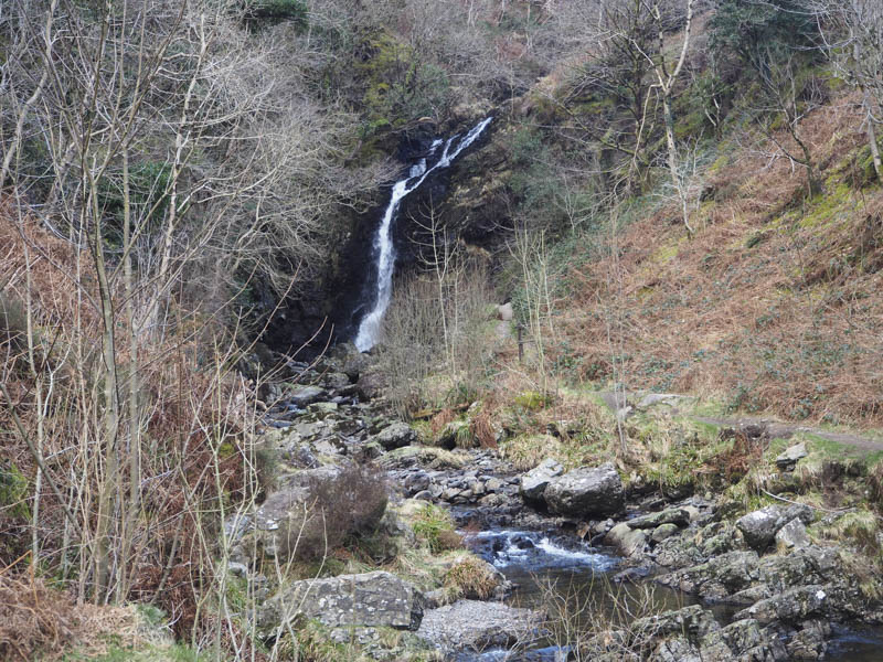 Grey Mare's Tail Burn Waterfall