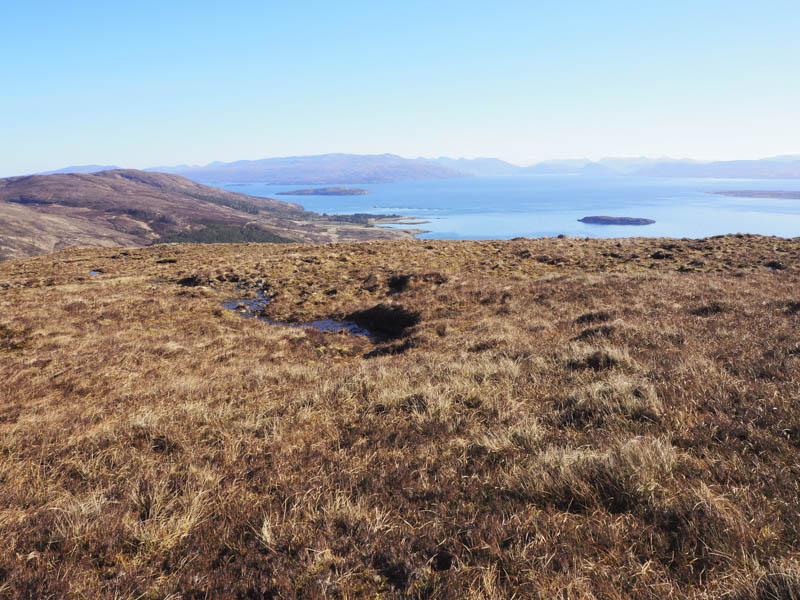 Guillamon Island and towards Loch Kishorn
