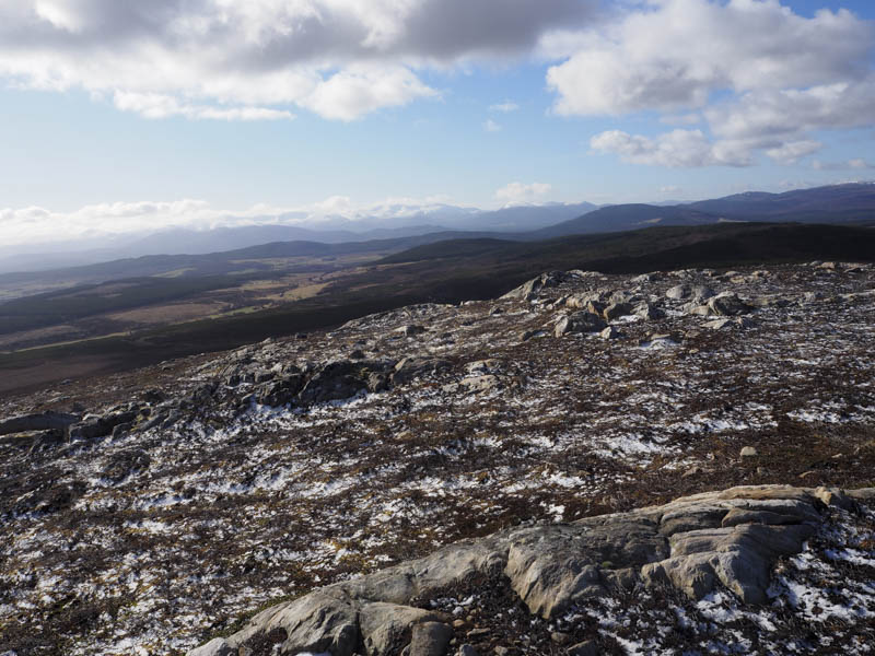 Snow capped Cairngorms