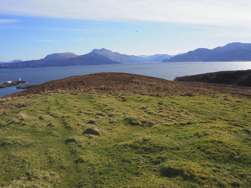 Across Sound of Sleat to Loch Hourn and Beinn Sgritheall