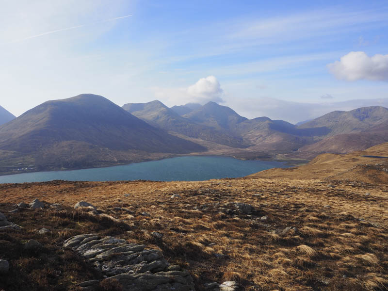 Loch Ainort, Glas Bheinn Mhor, Belig and Garbh-bheinn