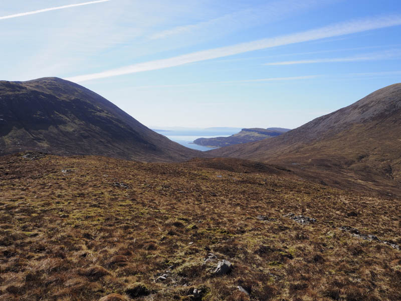 Loch Slapin. Isle of Eigg in the distance