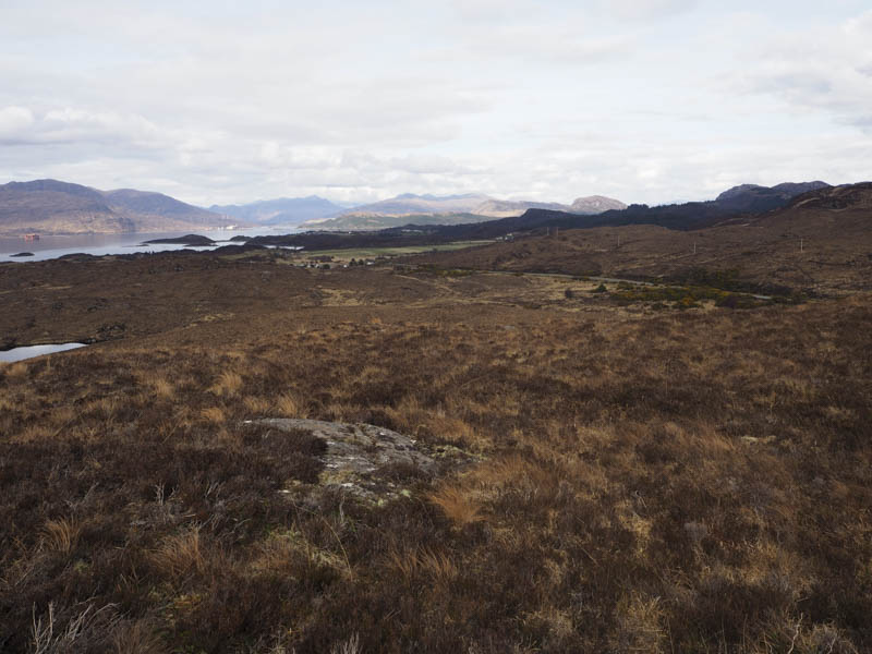 Drumbuie. Loch Kishorn beyond