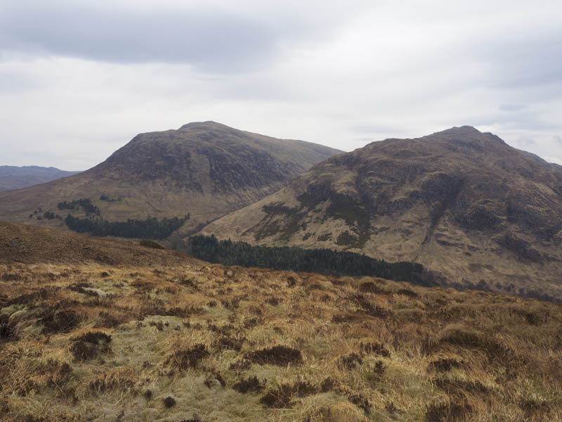 Sgurr na Cloiche and Sguman Coinntich