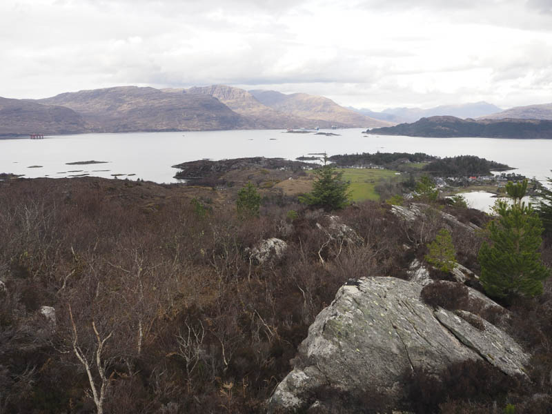 Lochs Carron and Kishorn and Applecross Hills
