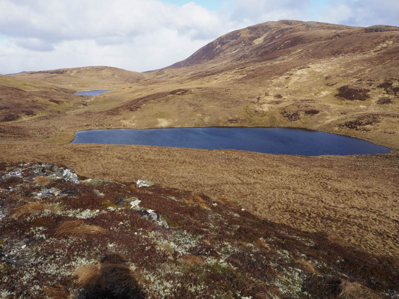 Loch na Gearra, Loch a' Bhealaich and Little Wyvis