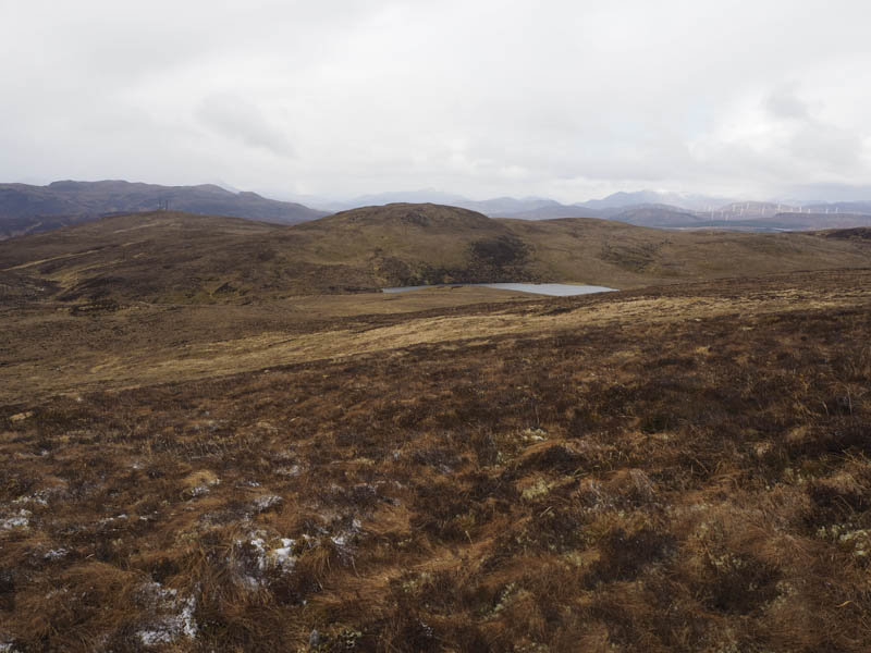 Loch a' Bhealaich and Carn Loch an Tuirc