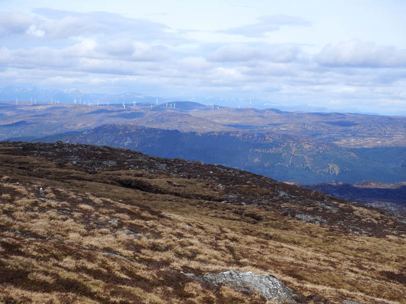 Zoom to Carn Mor climbed three days before