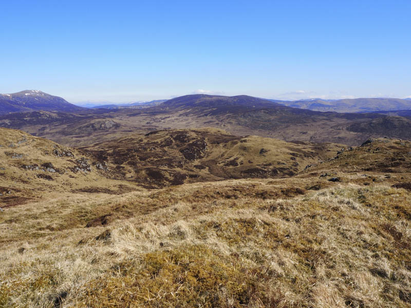 Creag Spardain, Creag nan Gobhar and Ben Vuirich