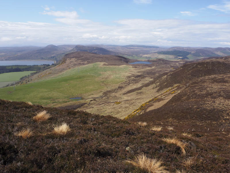 Mound Rock, Creag an Amalaidh and Loch a' Bhiocair