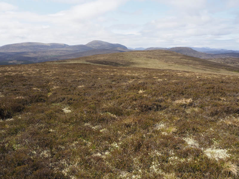 Sron na Gaoithe. Drummochter Hills beyond