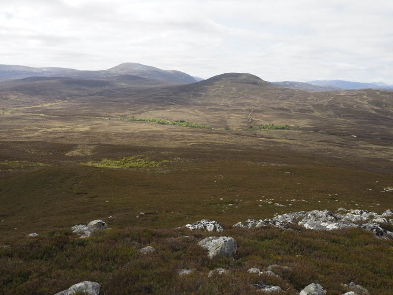 Garbh-mheal Mor. Drummochter Hills beyond