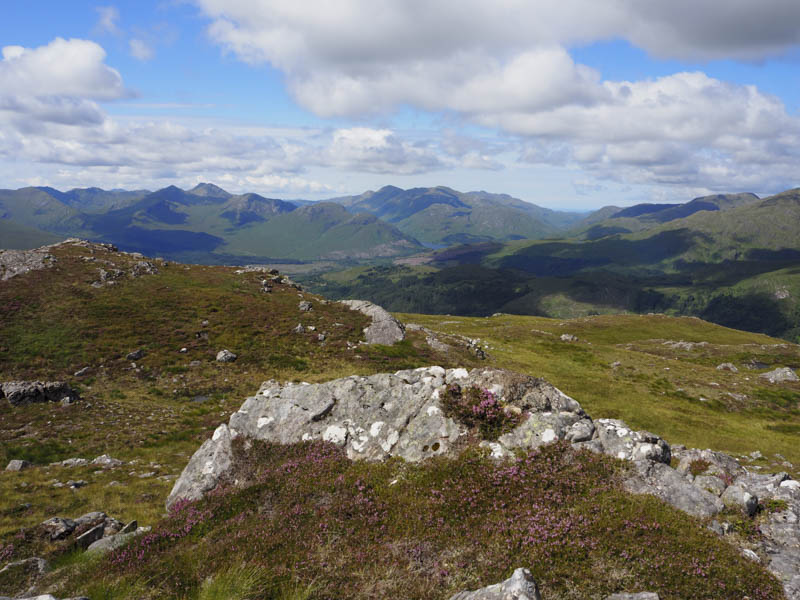 Callop Hills and west of Loch Shiel