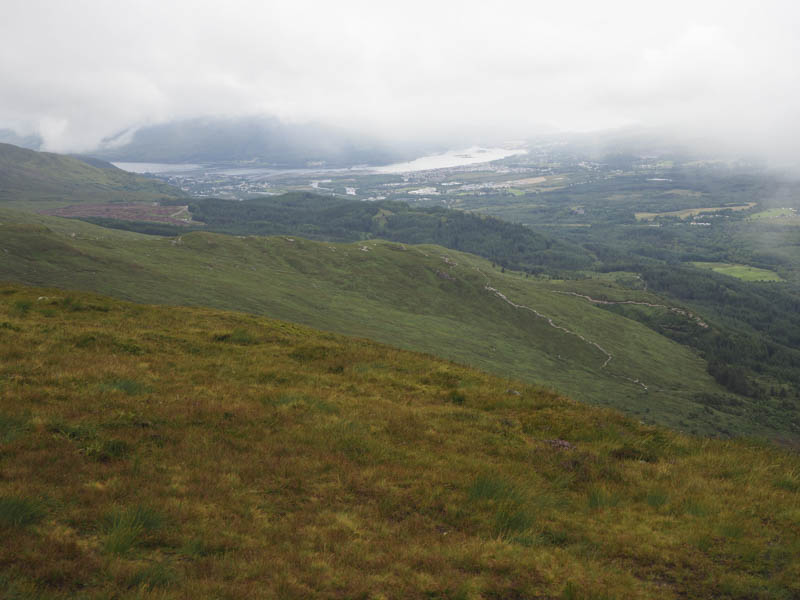 Fort William. Lochs Linnie and Eil