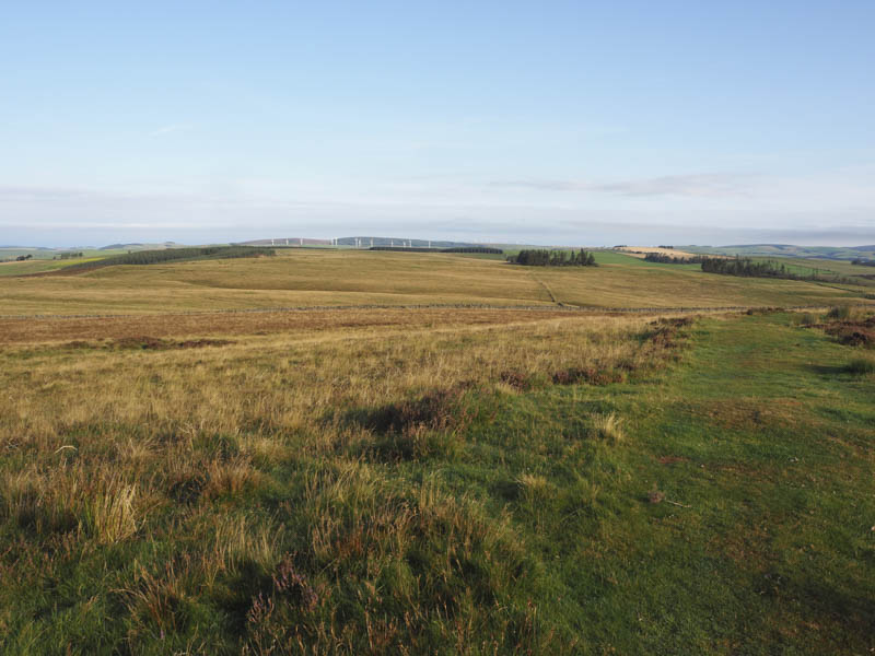 View north from Lauder Common