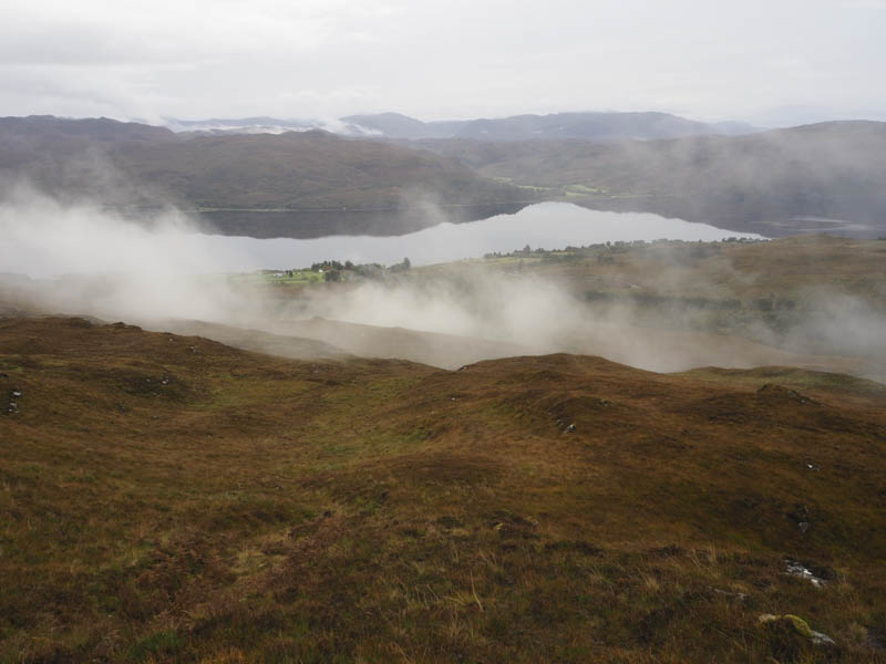 Cloud forming. Loch Carron beyond