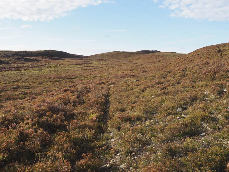 Route to Carn a' Bhainne North-East Top