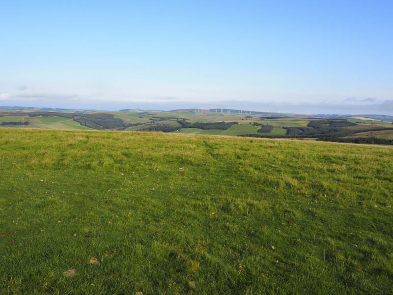 View north from Sell Moor Hill