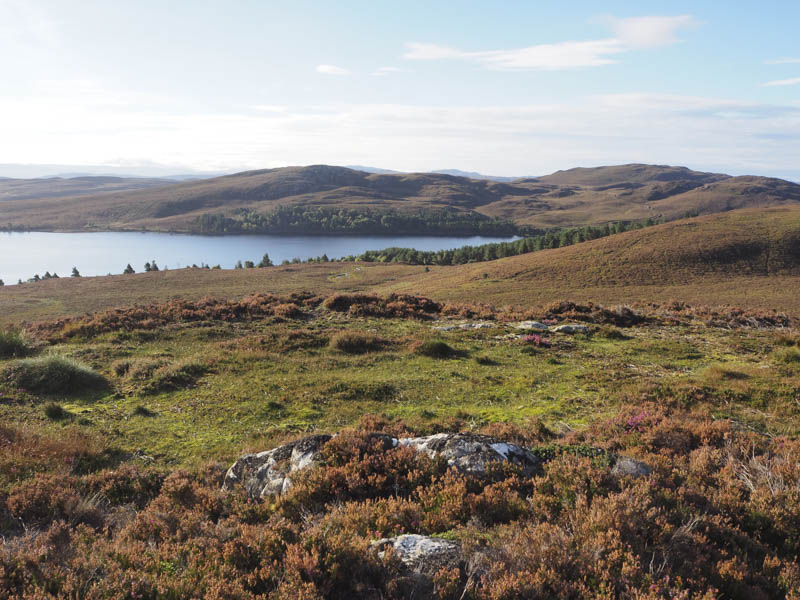 Loch Bruicheach, Carn Mor North-East Top and Carn Mor North Top