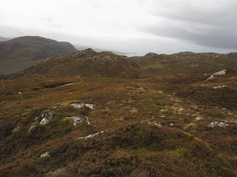 Lower peaks of The Black Mares Rock