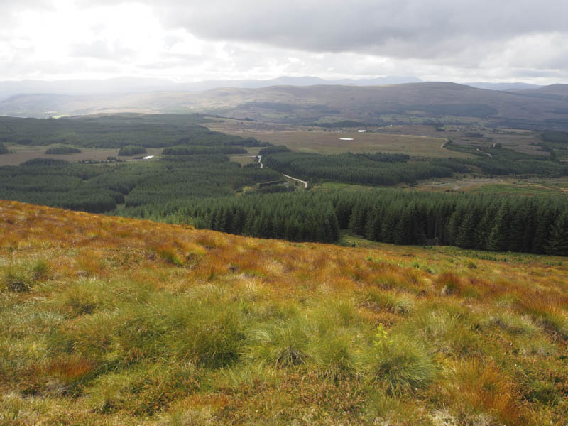 View south from Sron nan Iarnachan