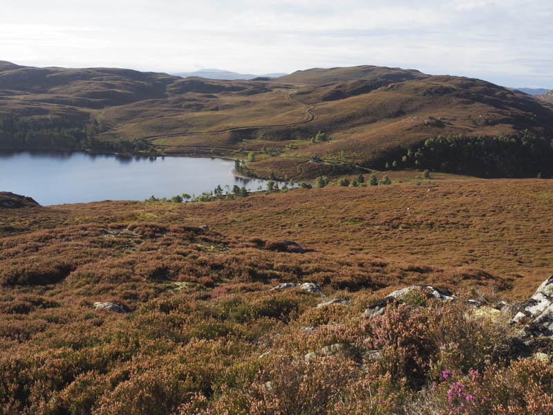 Loch Bruicheach and Carn Mor North Top