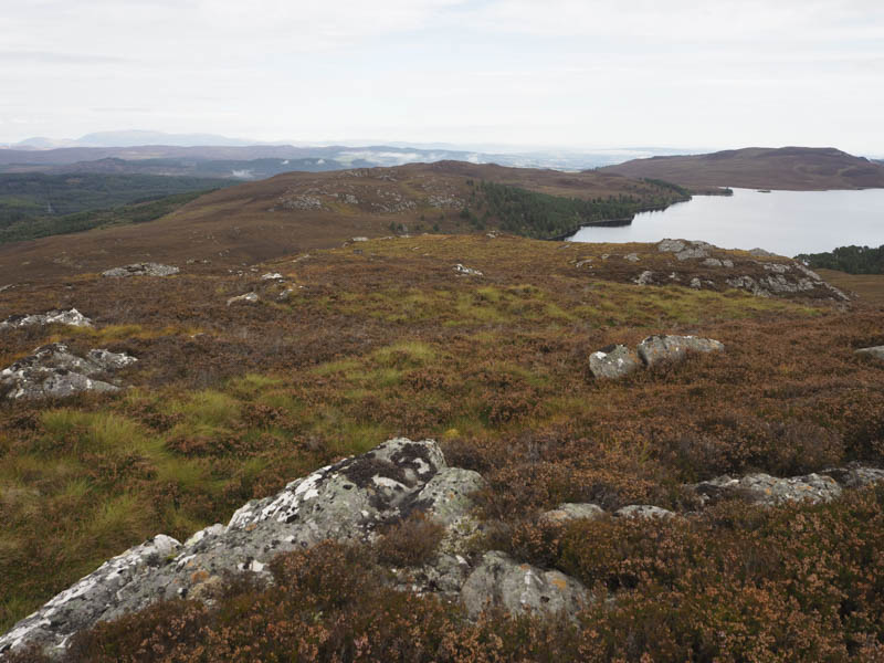 Loch Bruicheach, Carn a' Bhainne and Meall Mor