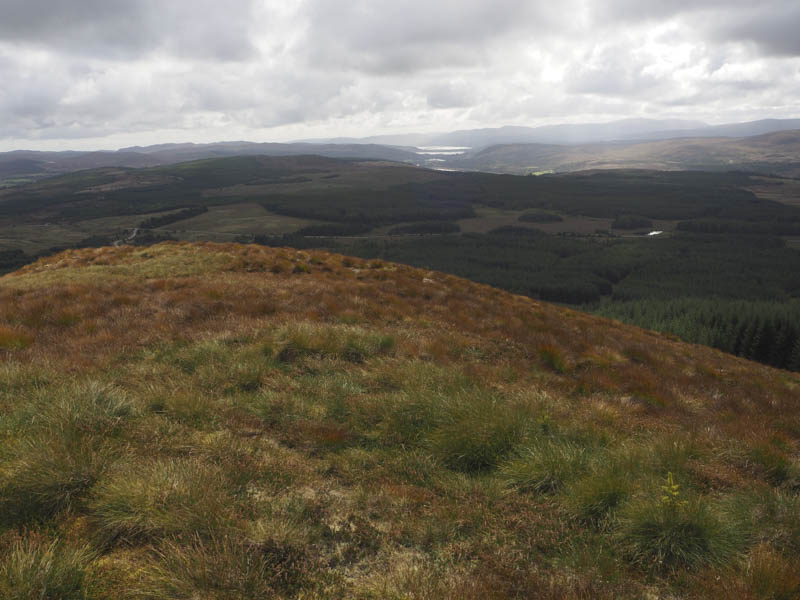 View back to start and the Kyle of Sutherland