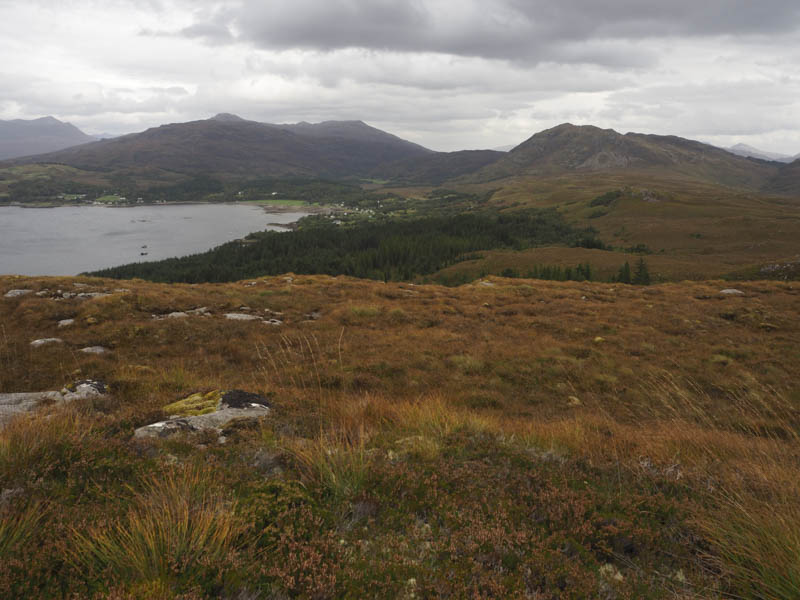 Loch Kishorn, Achintraid and An Sgurr