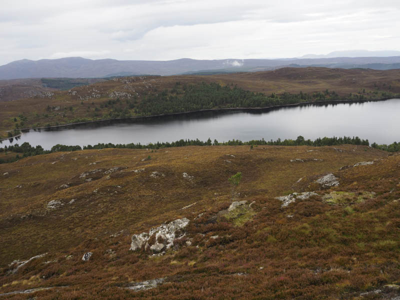 Loch Bruicheach and Carn a' Bhainne