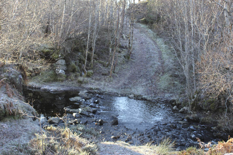 Allt Garbh ford (taken on return)